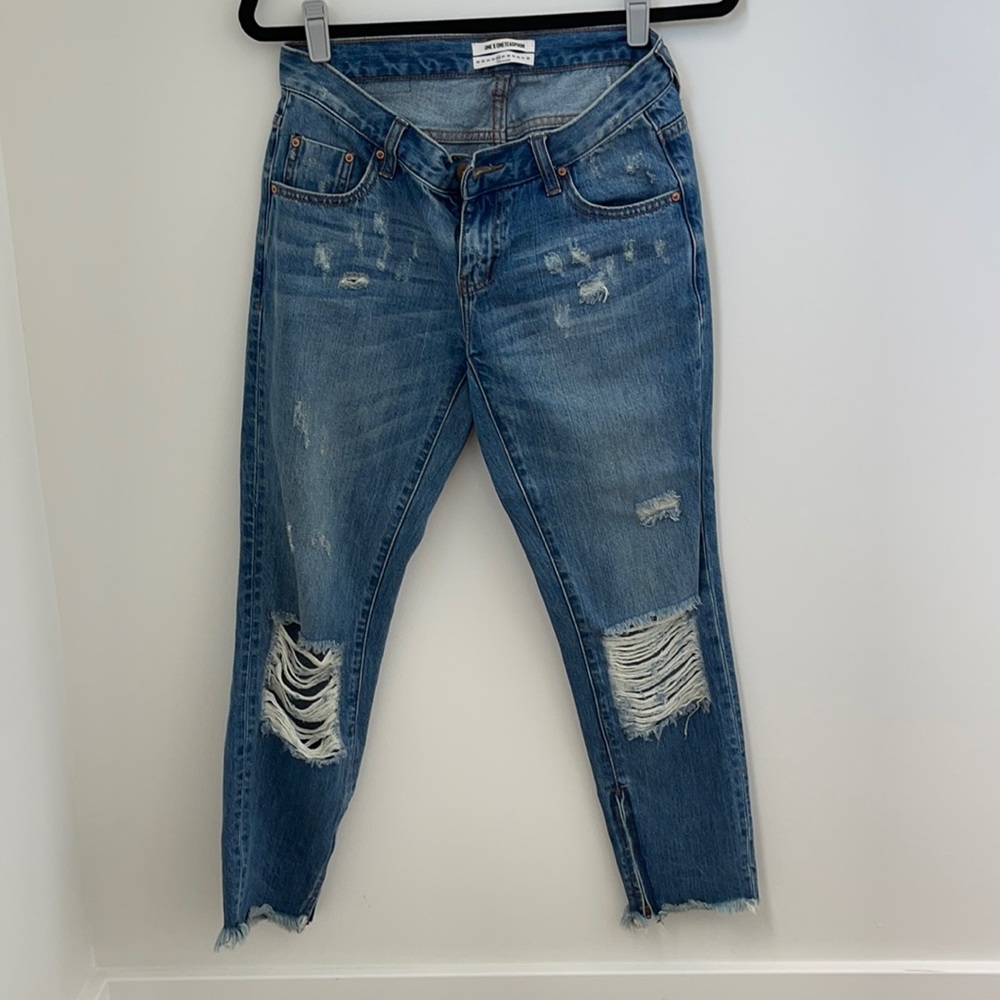 One Teaspoon Low rise jeans! Size 26